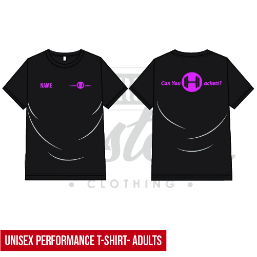 Can You Hackett ? Unisex Adults Performance Tee