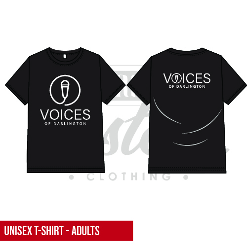 The Voices Group Unisex Adults Cotton Tee