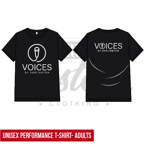 The Voices Group Unisex Adults Performance Tee