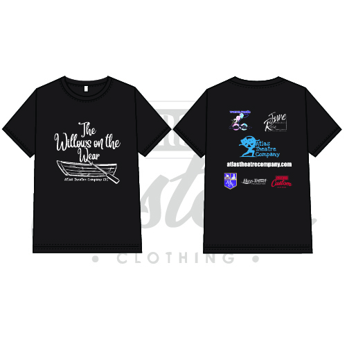 Atlas Theatre Company Unisex Kids Cotton Tee - The Willows On The Wear