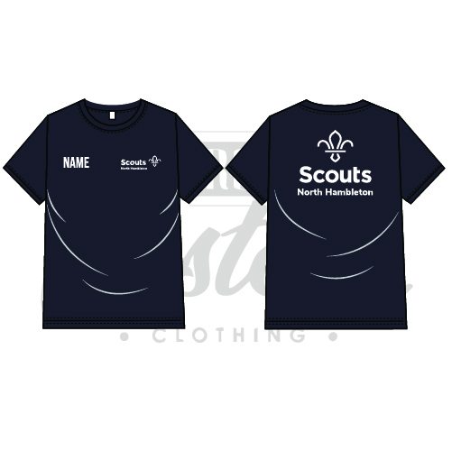 North Hambleton District Scouts Unisex Adults Cotton Tee