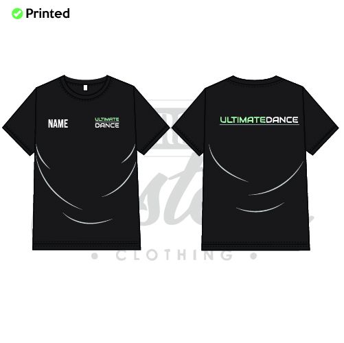 Ultimate Dance Unisex Adults Cotton Tee