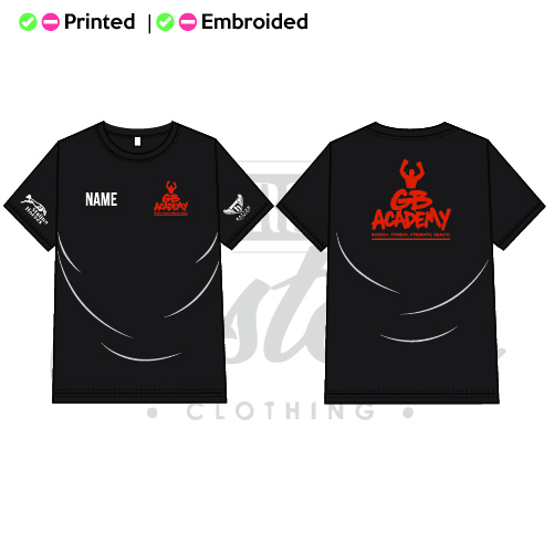 GB Academy Unisex Adults Performance Tee