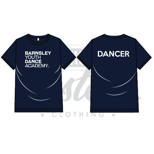 Barnsley Youth Dance Academy Unisex Kids Cotton Tee