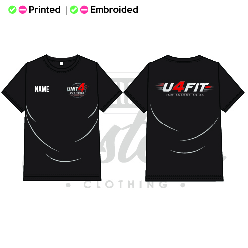 Unit 4 Fitness Unisex Adults Performance Tee