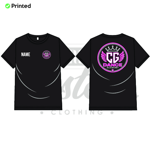 CG DANCE ACADEMY Kids Performance Tee
