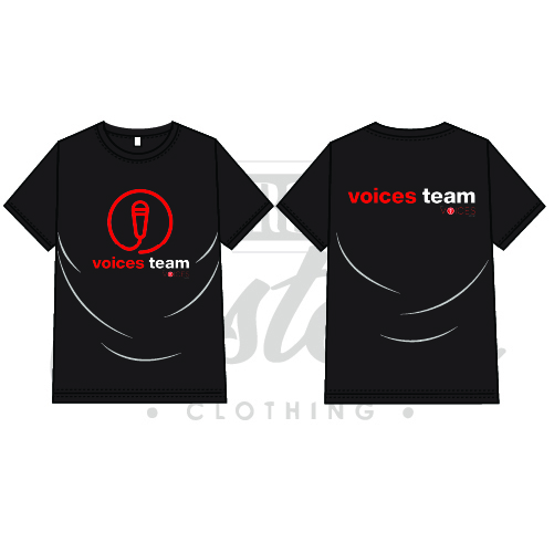 The Voices Group Team Unisex Adults Performance Tee