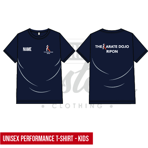 The Karate Dojo Unisex Kids Performance Tee