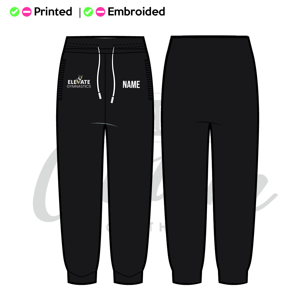Elevate Gymnastics Unisex Kids Tracksuit Pants