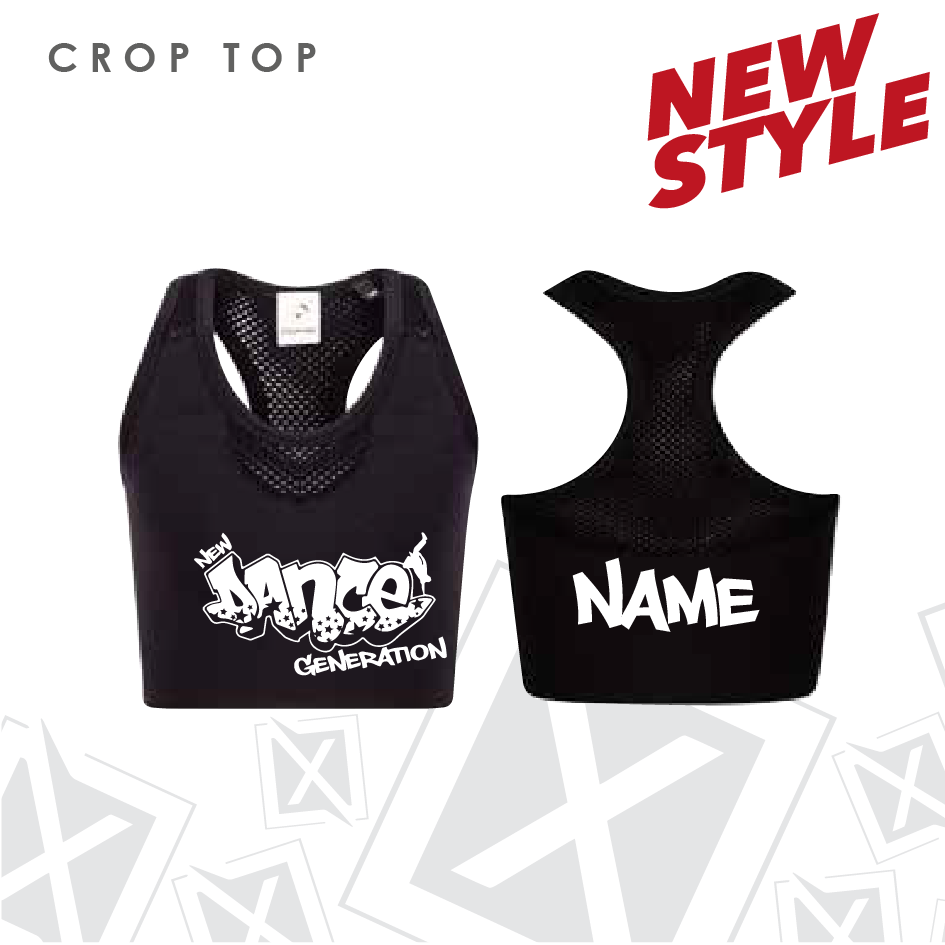 New Dance Generation Crop Top Adults 