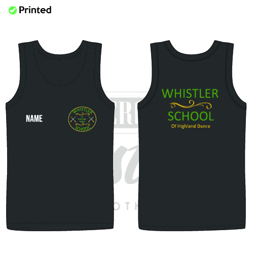 Whistler School of Highland Dance Unisex Kids Cool Vest