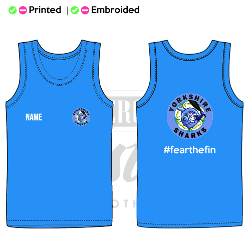 Yorkshire Sharks Dragonboat Club Womens Cool Vest