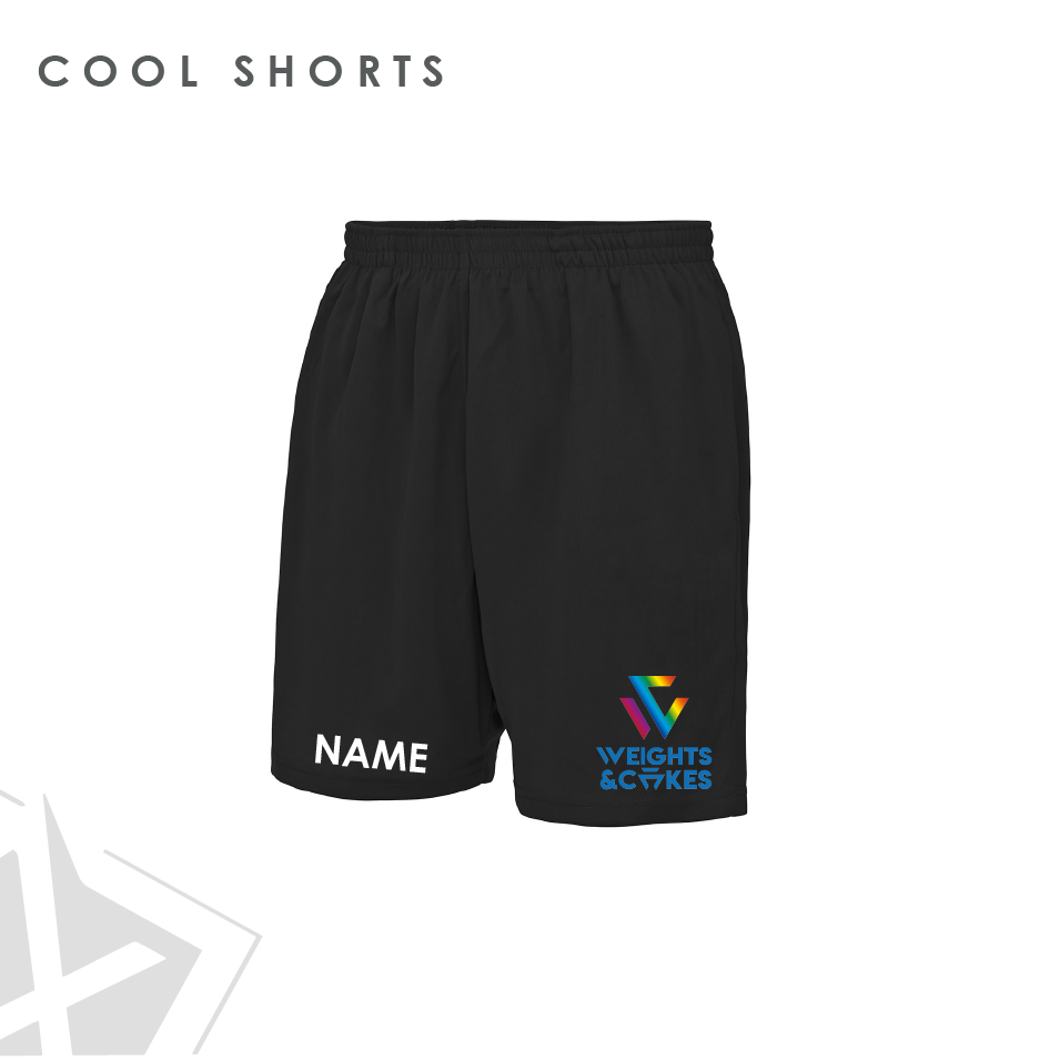 Weights & Cakes Kids Cool Shorts 