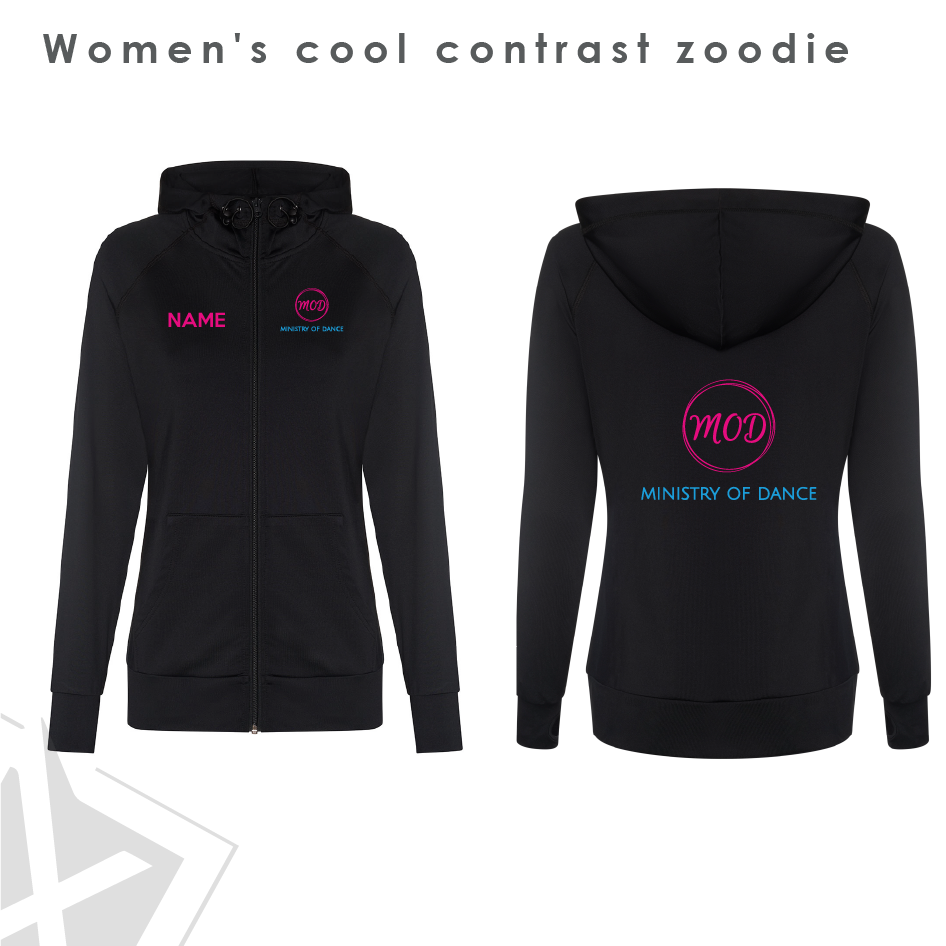 MOD Women's Cool Contrast Zoodie