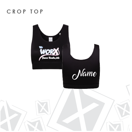 The Worx Crop Top Adults