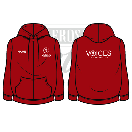 Voices of Darlington Unisex Adults Zoodie