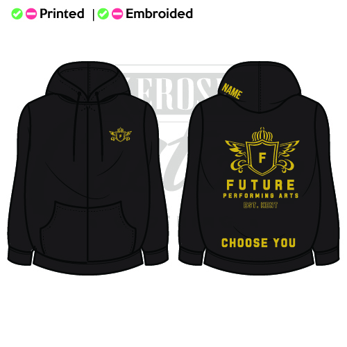 Future Performing Arts Unisex Adults Zoodie