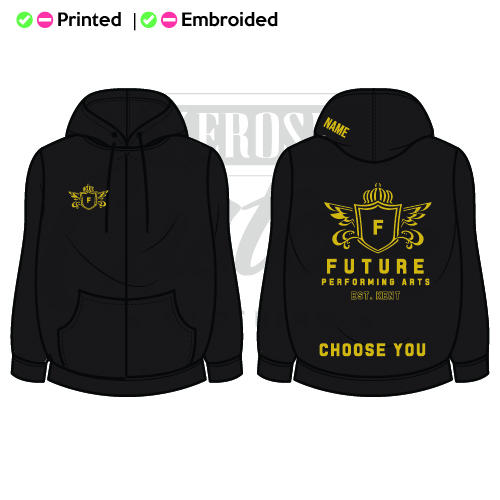 Future Performing Arts Unisex Adults Zoodie