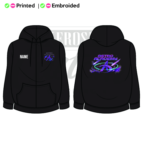 Astro Academy Warrington Unisex Adults Zoodie