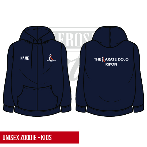 The Karate Dojo Unisex Kids Zoodie